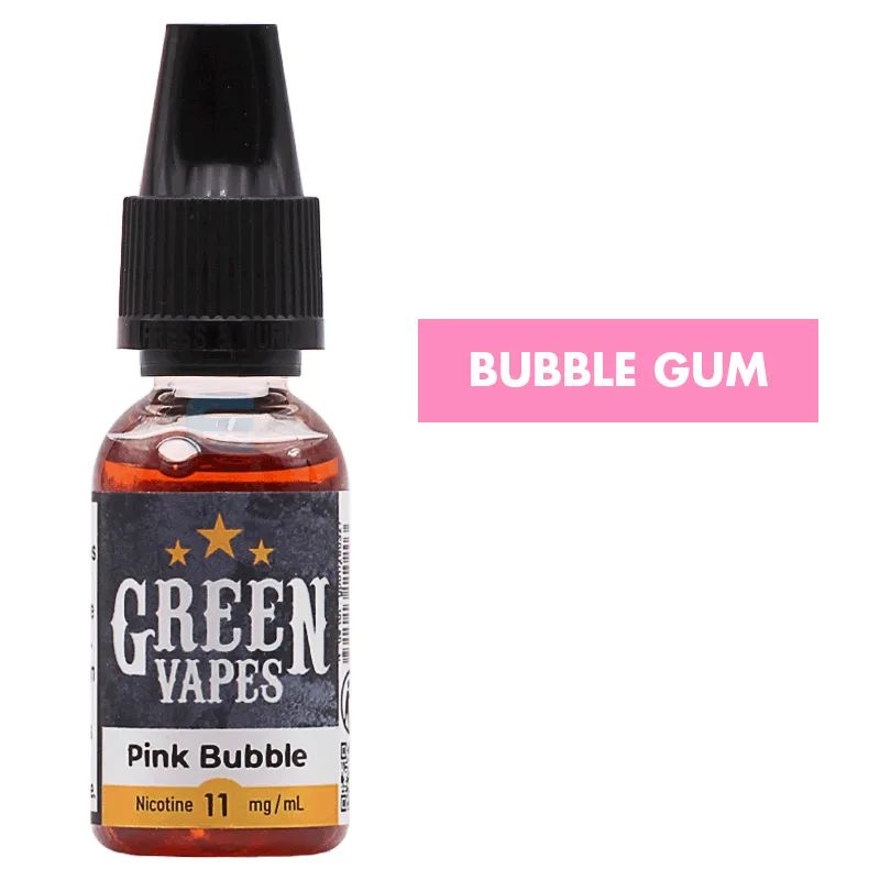 E-liquide Pink Bubble 10 mL - Green Vapes — Green Vapes - Classique