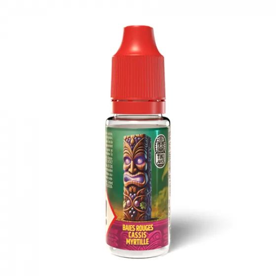 E-liquide Baies Rouges Cassis Myrtille 10 mL - Tiki Juice — Le Vapoteur Breton - Tiki Juice