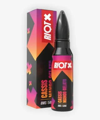 E-liquide Cassis Mango Gelato 50 mL - Riot