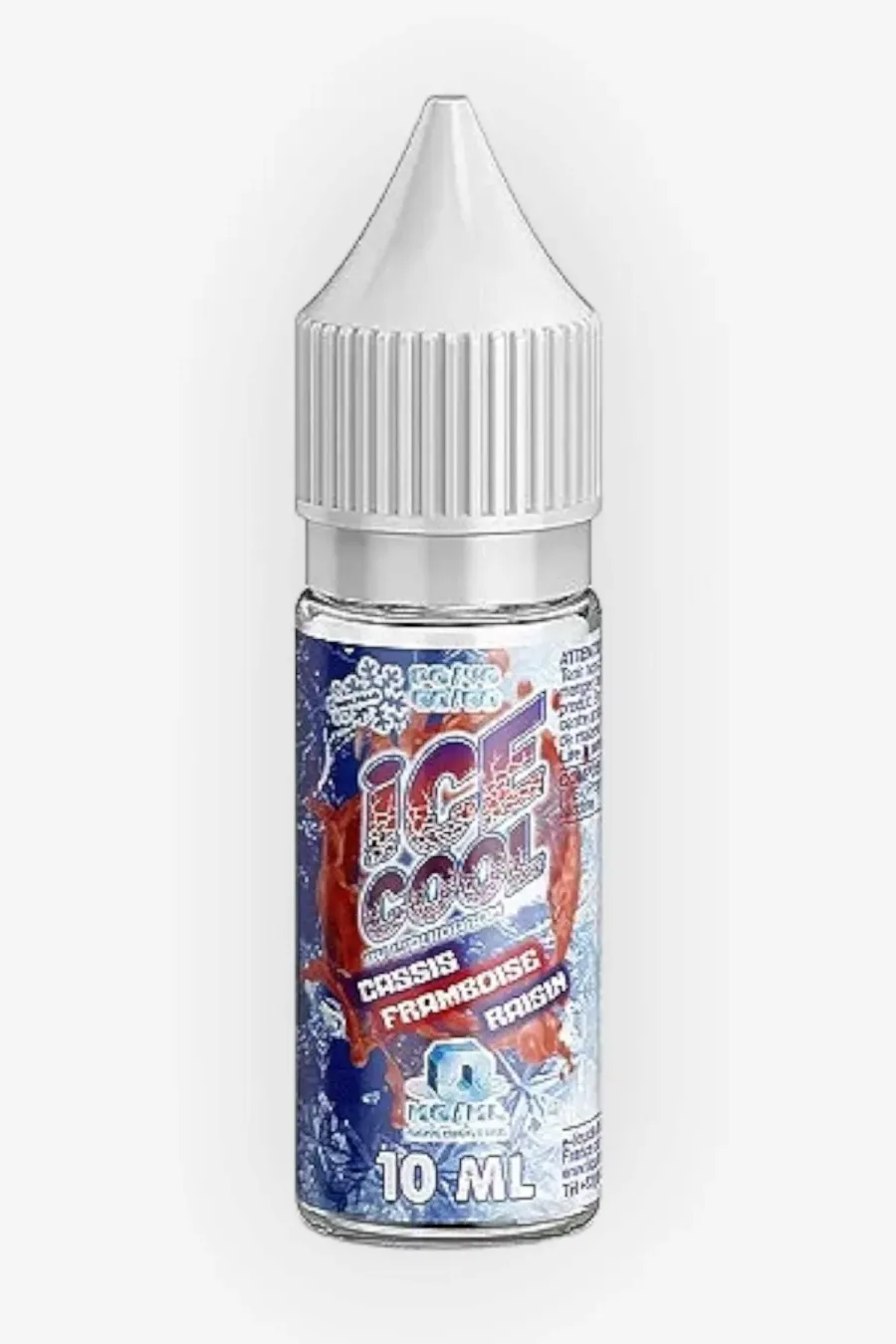 E-liquide Cassis Framboise Raisin 10 mL - Ice Cool (Liquidarom)
