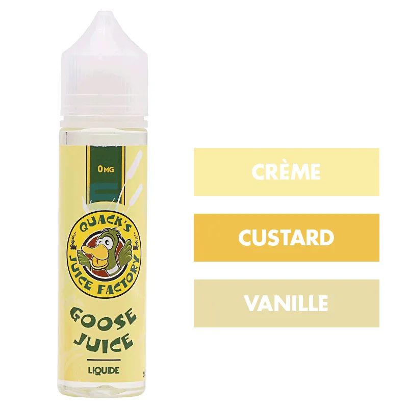 E-liquide Goose Juice 60 mL - Quack's Juice Factory