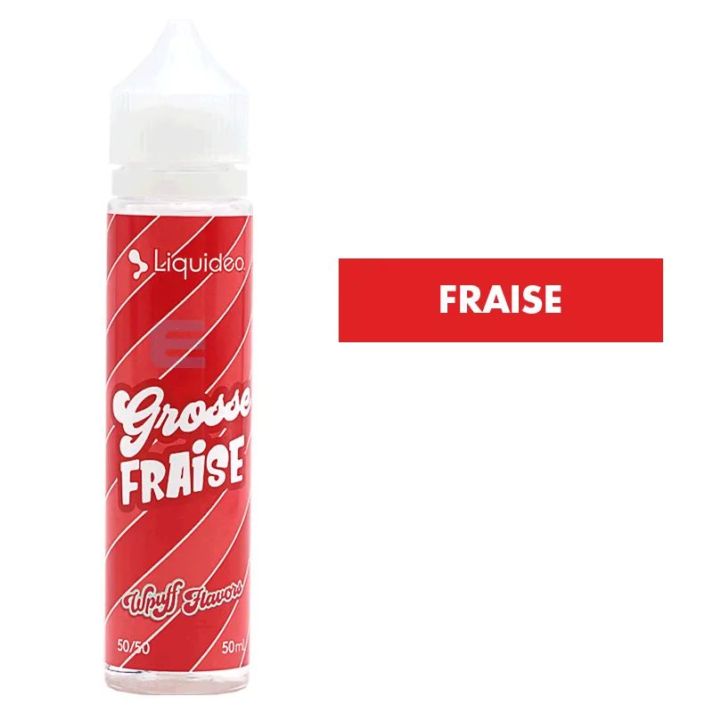 E-liquide Grosse Fraise 50 mL - Wpuff (Liquideo) — Liquideo - Wpuff