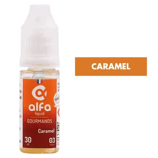 E-liquide Caramel (30 VG) 10 mL - Alfaliquid — Alfaliquid - 30VG