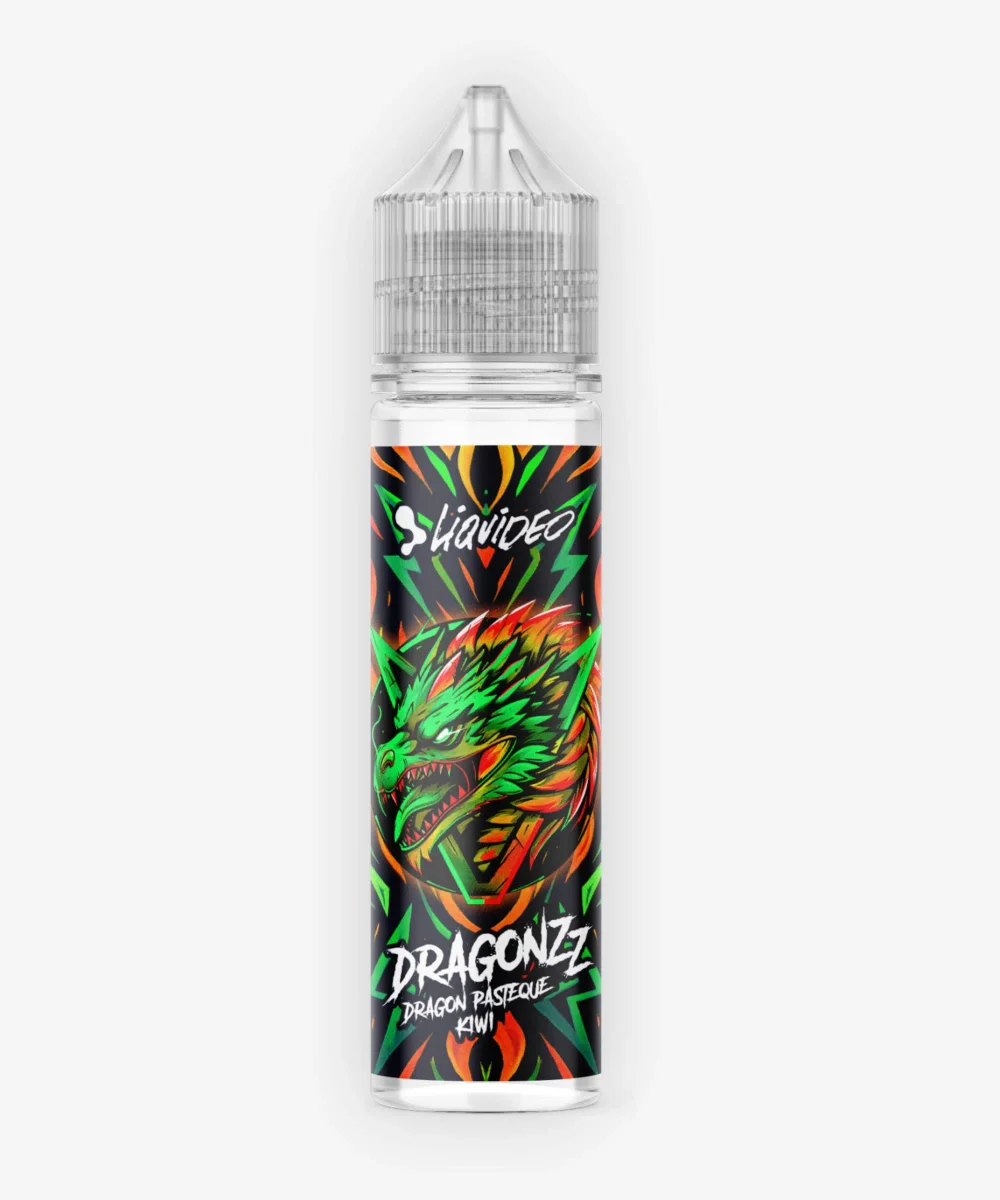 E-liquide Dragon Pastèque Kiwi 50 mL - Dragonzz Liquideo