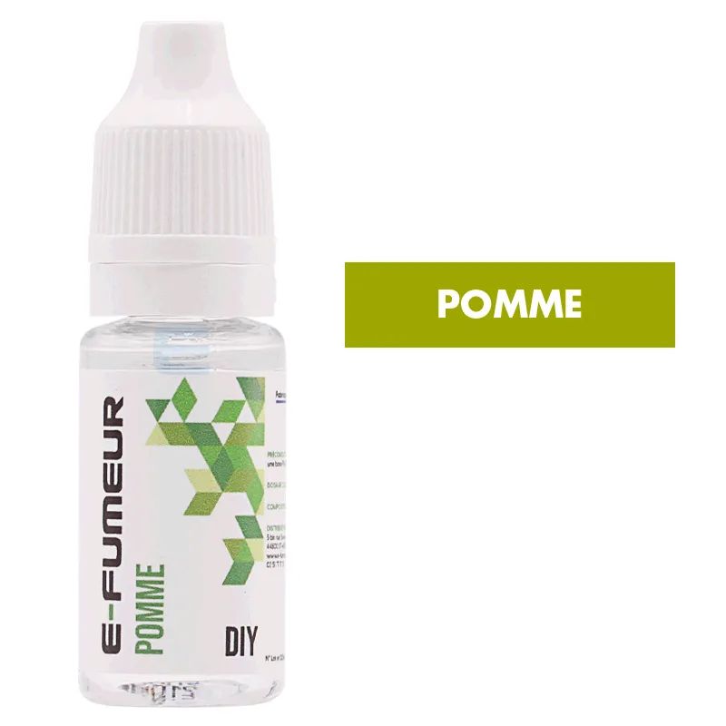 Concentré Pomme 10 mL - E-FUMEUR — E-Fumeur - Arômes DIY