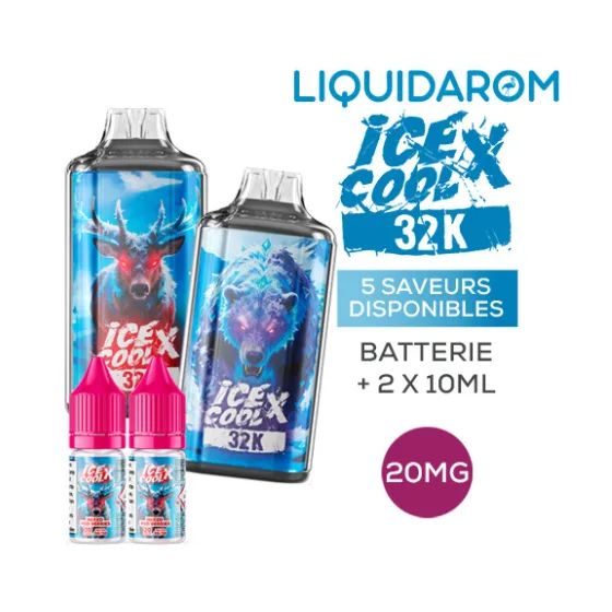 Puff Ice Cool X 32K - Liquidarom — Liquidarom - Ice Cool X