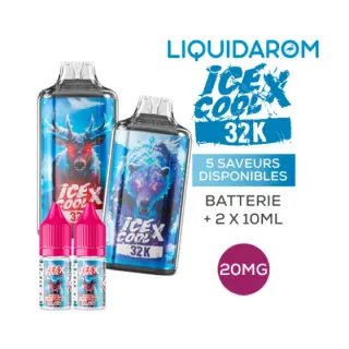 Puff Ice Cool X 32K - Liquidarom — Liquidarom - Ice Cool X