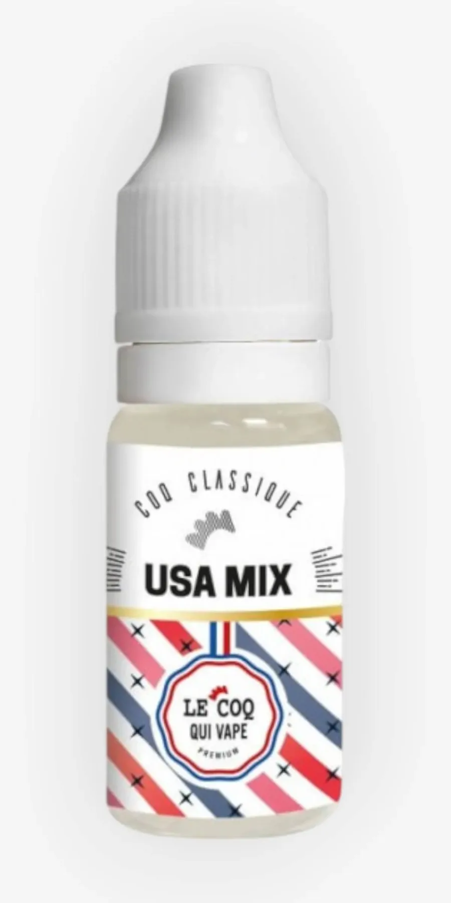 E-liquide USA Mix 10 mL - Le Coq Qui Vape