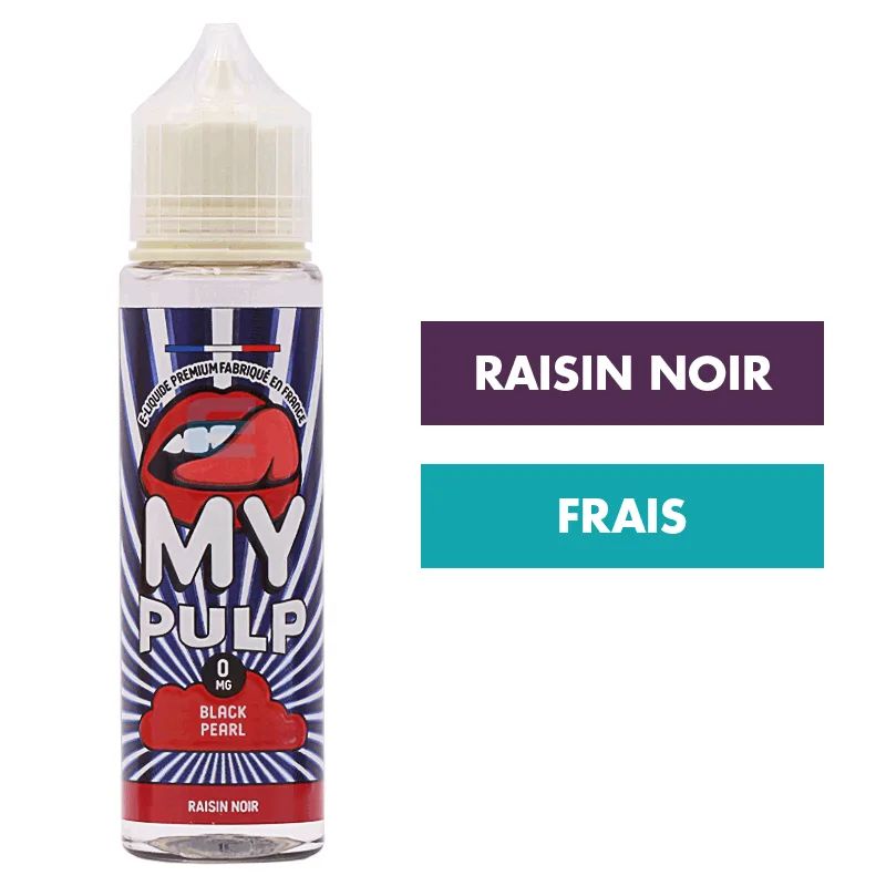 E-liquide Black Pearl 50 mL - My Pulp — Pulp - My Pulp