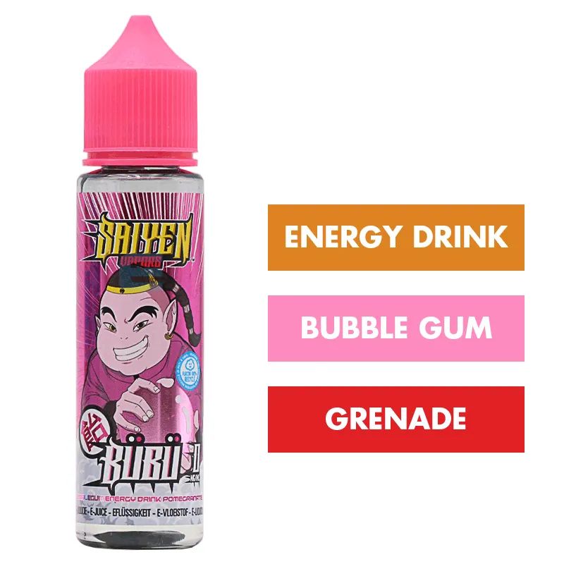 E-liquide Bübü 50 mL - Saiyen Vapors — Swoke - Saiyen Vapors