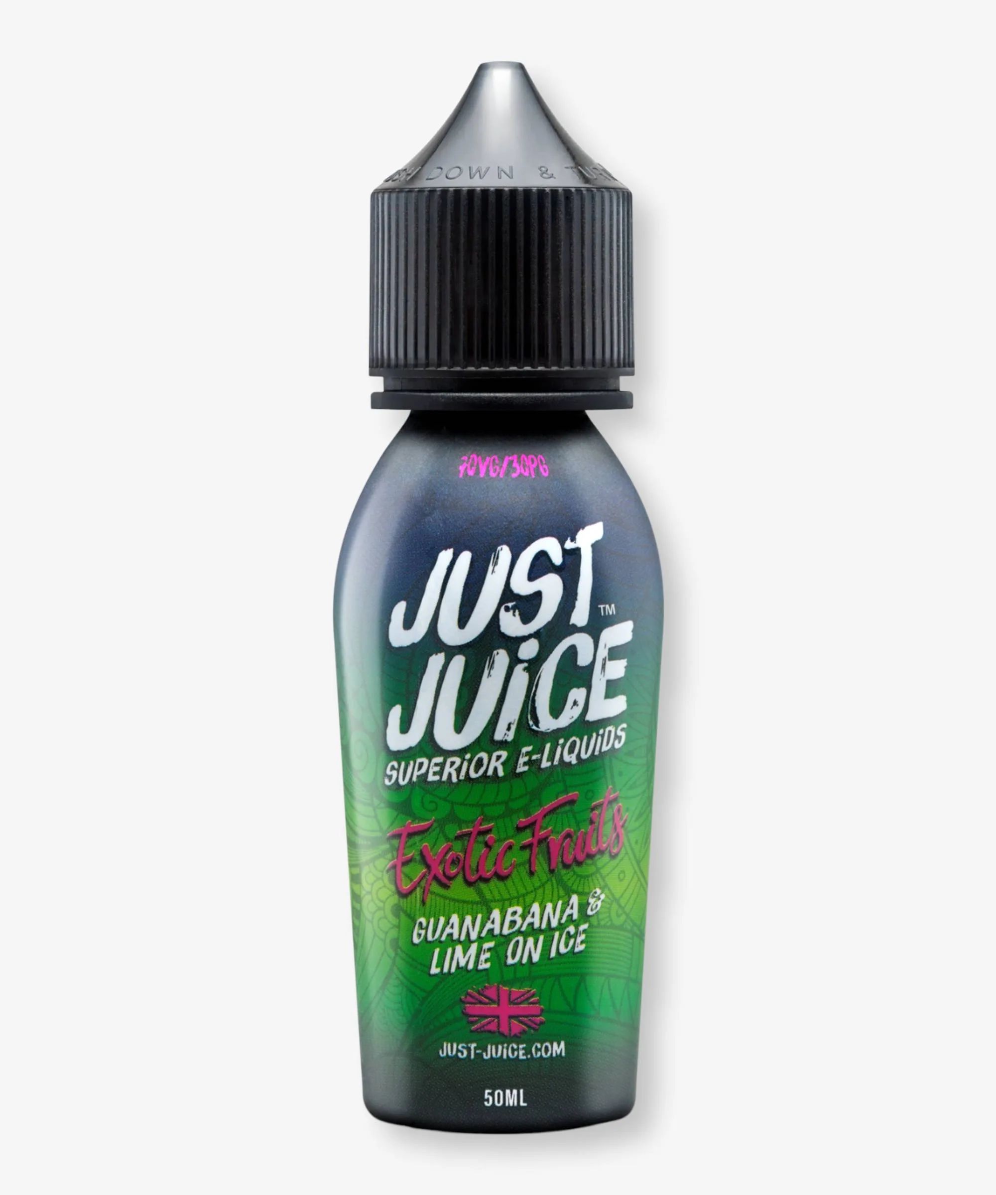 E-liquide Guanabana Lime On Ice 50 mL - Exotic Fruits (Just Juice)