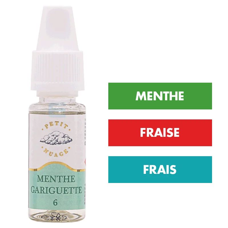 E-liquide Menthe Gariguette 10 mL - Petit Nuage — Roykin - Petit Nuage