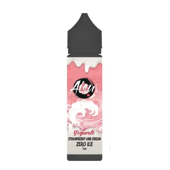 E-liquide Strawberry & Cream Zero Ice 50 mL - Aisu
