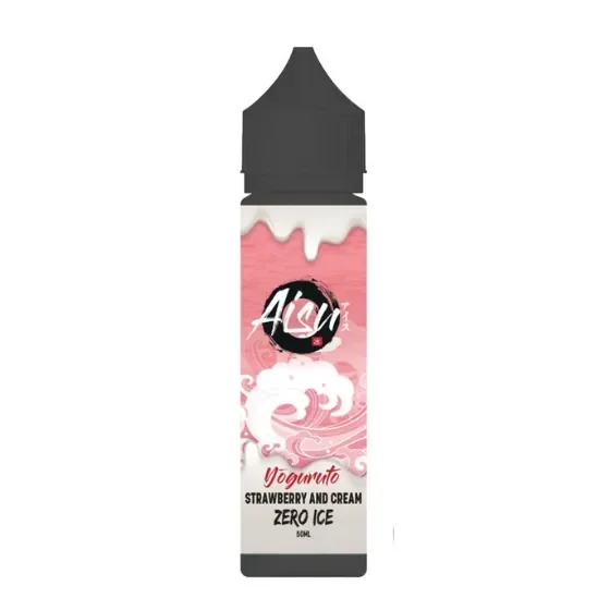 E-liquide Strawberry & Cream Zero Ice 50 mL - Aisu