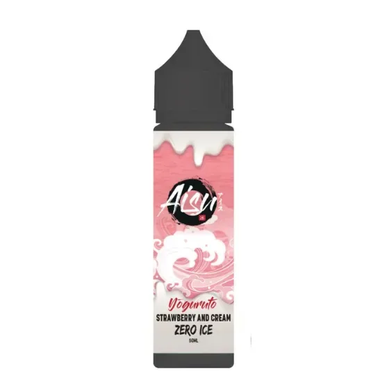 E-liquide Strawberry & Cream Zero Ice 50 mL - Aisu