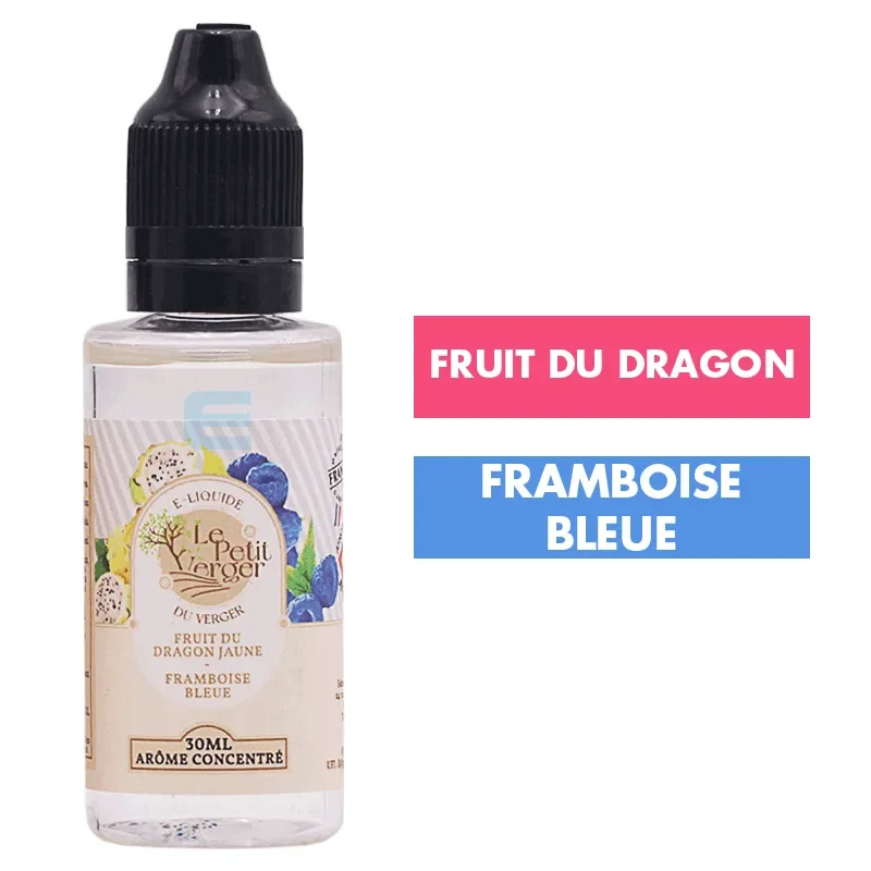 Concentré Fruit du Dragon Jaune Framboise Bleue 30 mL - Le Petit Verger