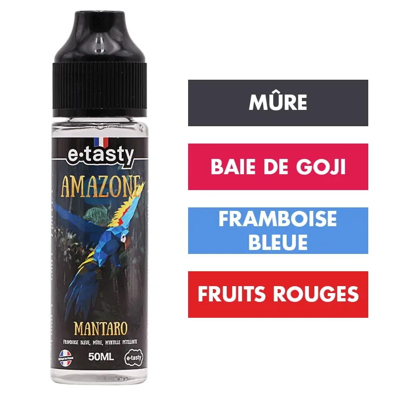 E-liquide Mantaro 50 mL - Amazone (E.Tasty)