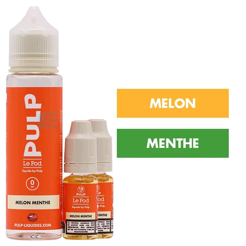 E-liquide Melon Menthe 60 mL - Pulp Le Pod — vue 2