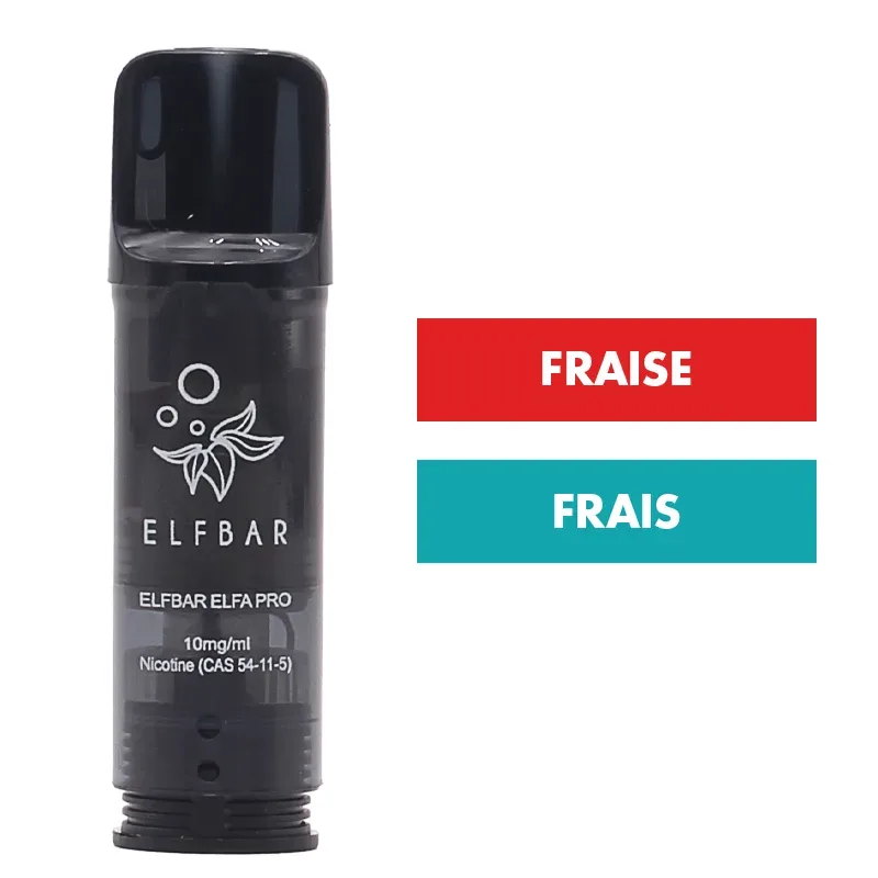 Cartouche Elfa Pro Fraise Glacée (x2) - Elfbar