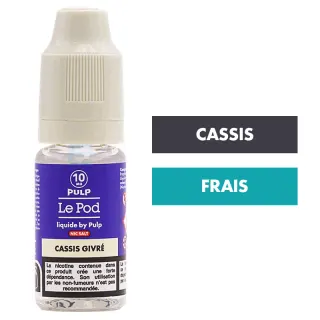 E-liquide Cassis Givré 10 mL - Pulp Le Pod — Pulp - Le Pod