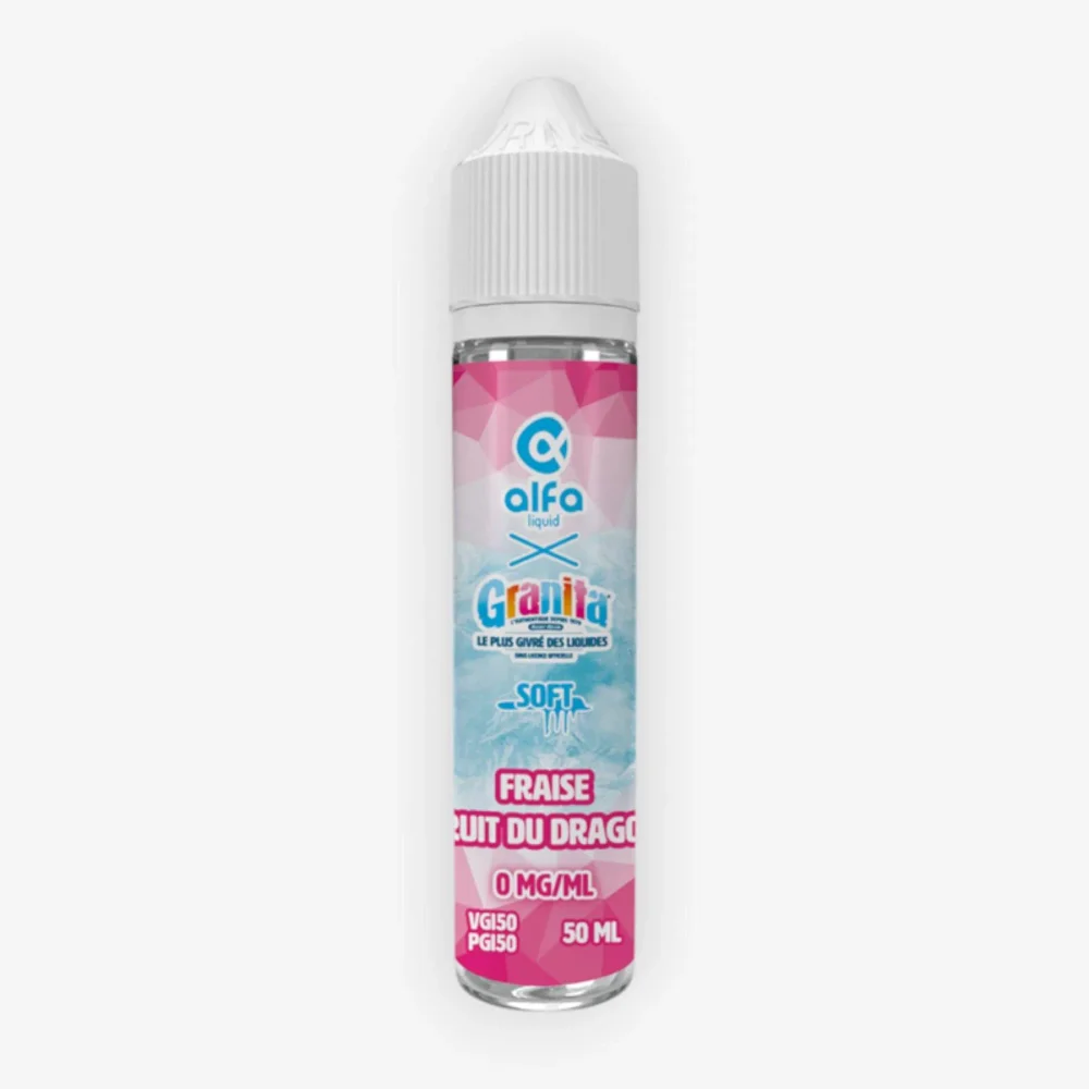 E-liquide Fraise Fruit Du Dragon Soft 50 mL - Granita