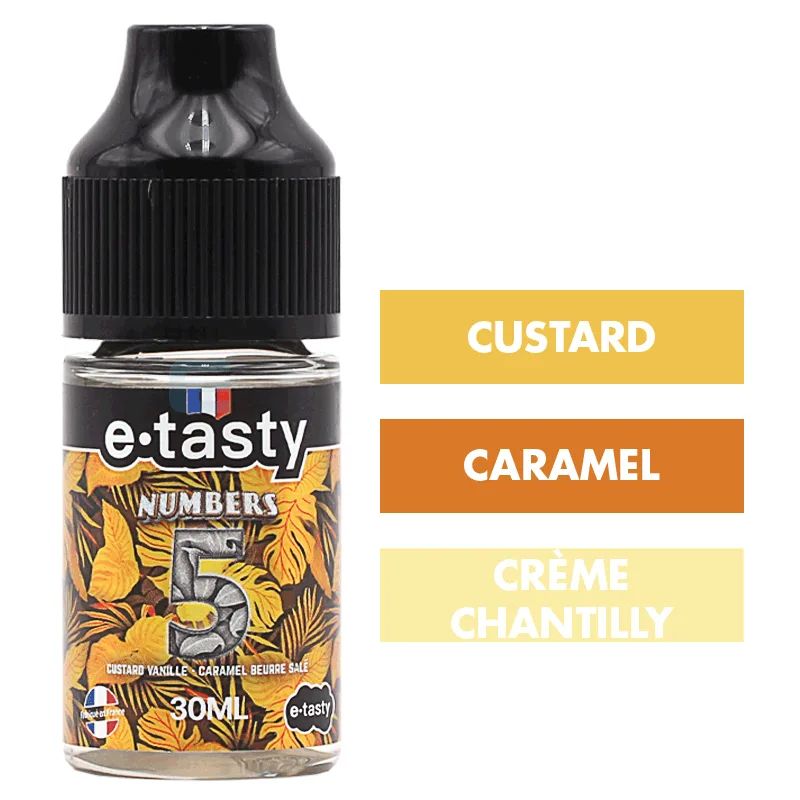 Concentré Numbers 5 30 mL - Numbers (E.Tasty) — E.Tasty - Arômes Numbers