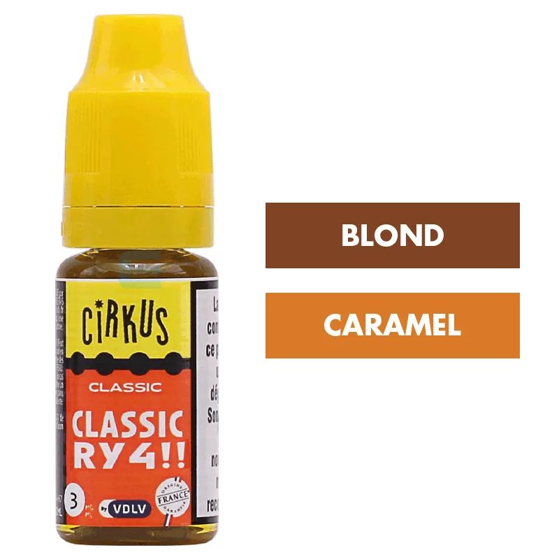 E-liquide Classic RY4 10 mL - CirKus (VDLV) — VDLV - Cirkus