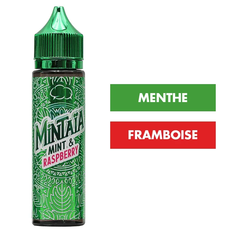 E-liquide Mint Raspberry 50 mL - Mintaïa