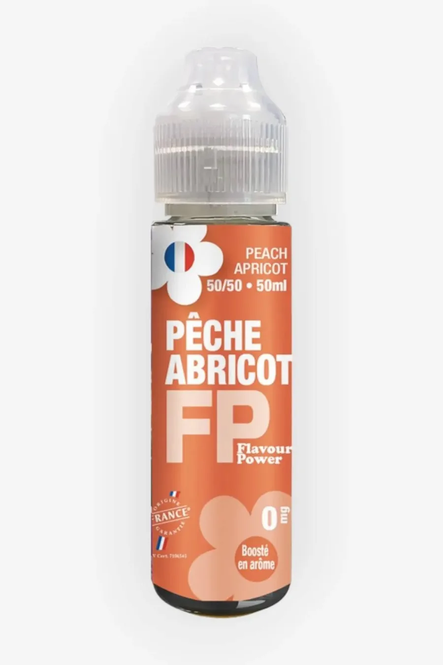 E-liquide Peche Abricot 50 mL - 50/50 Flavour Power