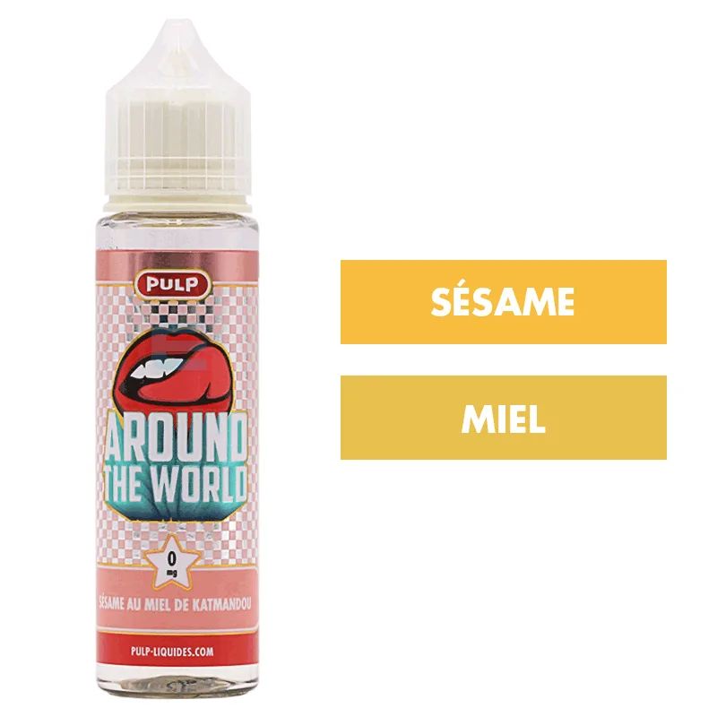 E-liquide Sésame au Miel de Katmandou 50 mL - Around The World (Pulp) — Pulp - Around The World