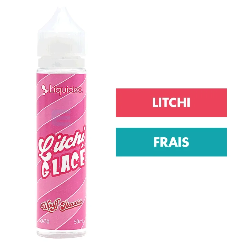 E-liquide Litchi Glacé 50 mL - Wpuff (Liquideo)