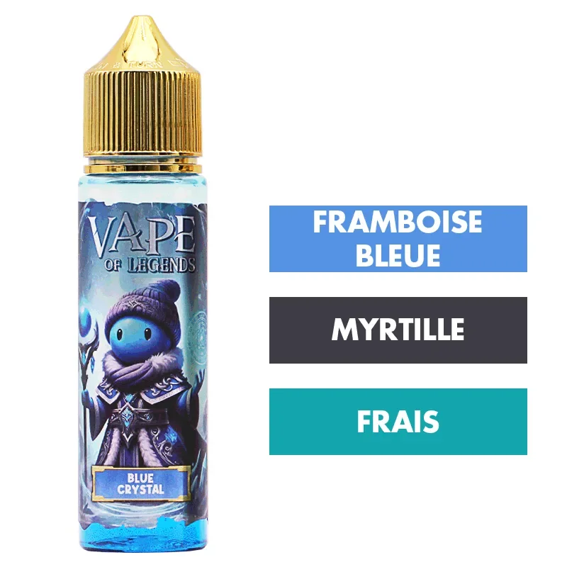 E-liquide Blue Crystal 50 mL - Vape of Legends