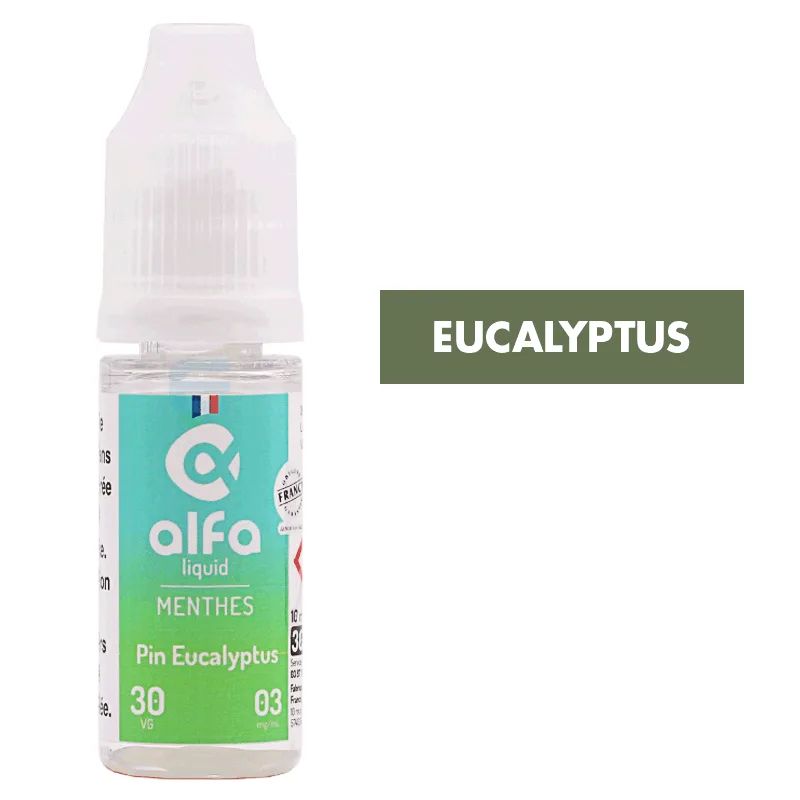 E-liquide Pin Eucalyptus (30 VG) 10 mL - Alfaliquid — Alfaliquid - 30VG