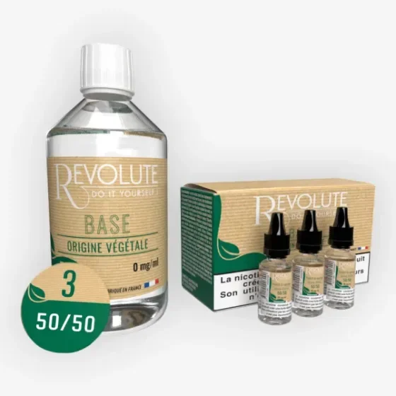 Pack DIY Végétal 50/50 200 mL - Revolute