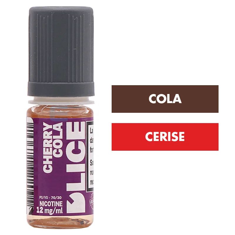 E-liquide Cherry Cola 10 mL - Dlice — D'lice