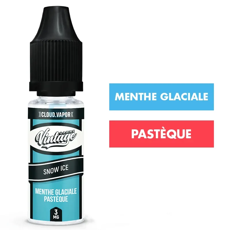 E-liquide Snow Ice 10 mL - Vintage