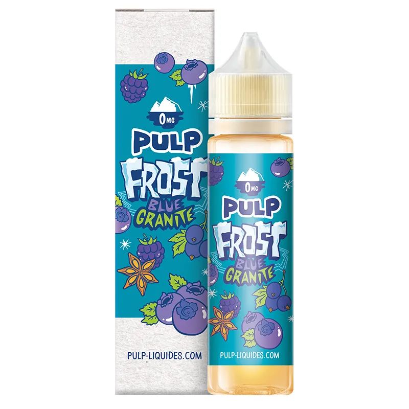 E-liquide Blue Granite 50 mL - Frost and Furious — Pulp - Frost and Furious