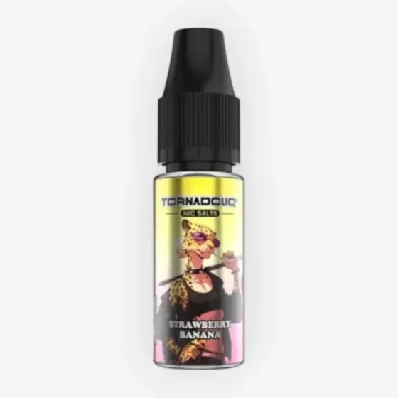 E-liquide Strawberry Banana Nic Salts 10 mL - Tornadoliq Gobar