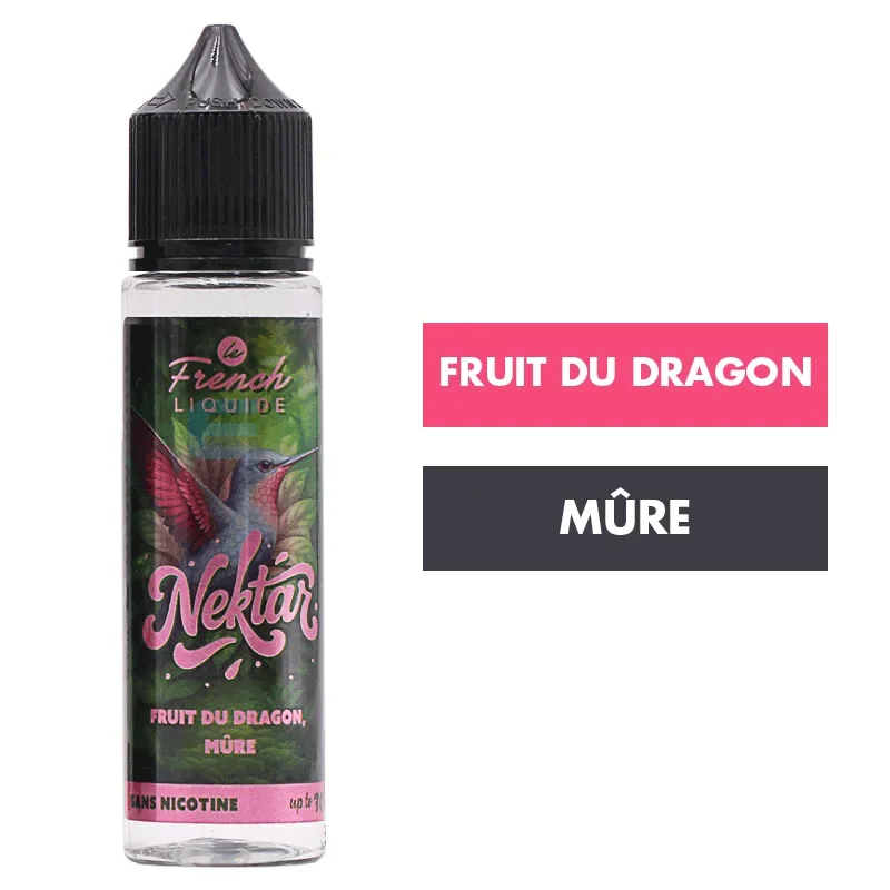 E-liquide Fruit du Dragon Mûre 50 mL - Nektar (Le French Liquide)