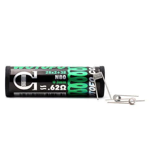 Coils Dual Core Fused Clapton (x10) - Wotofo — vue 5