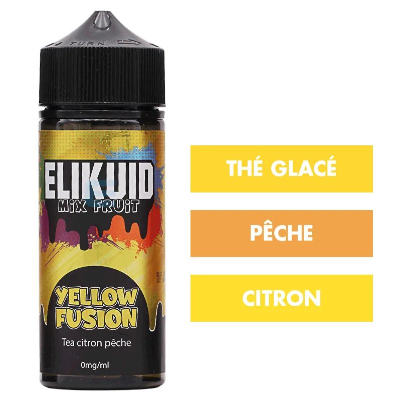 E-liquide Yellow Fusion 100 mL - Elikuid (LiquideLab) — vue 2