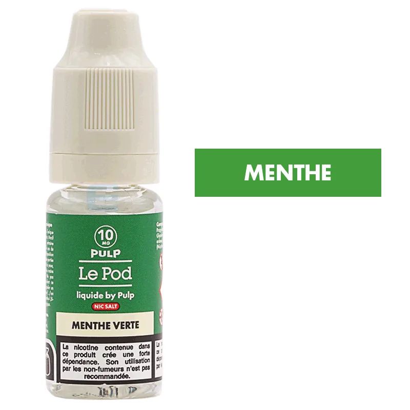 E-liquide Menthe Verte 10 mL - Pulp Le Pod — Pulp - Le Pod