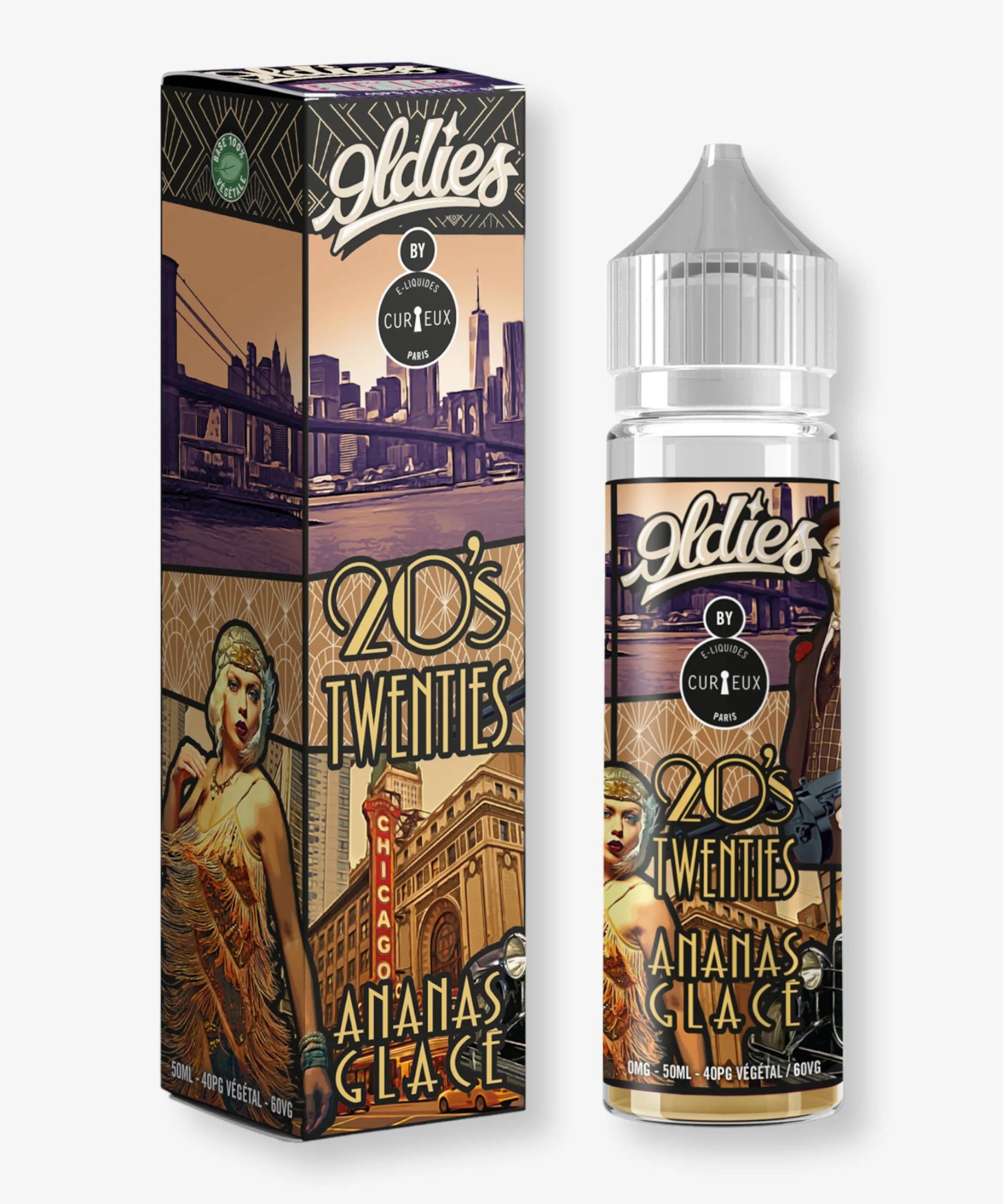 E-liquide Twenties 50 mL - Oldies Curieux