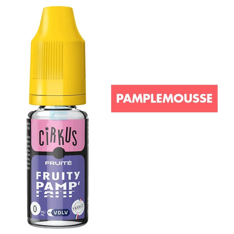 E-liquide Fruity Pamp 10 mL - CirKus (VDLV) — VDLV - Cirkus