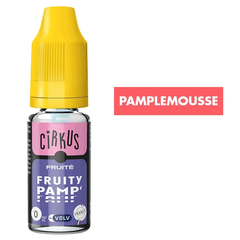 E-liquide Fruity Pamp 10 mL - CirKus (VDLV)