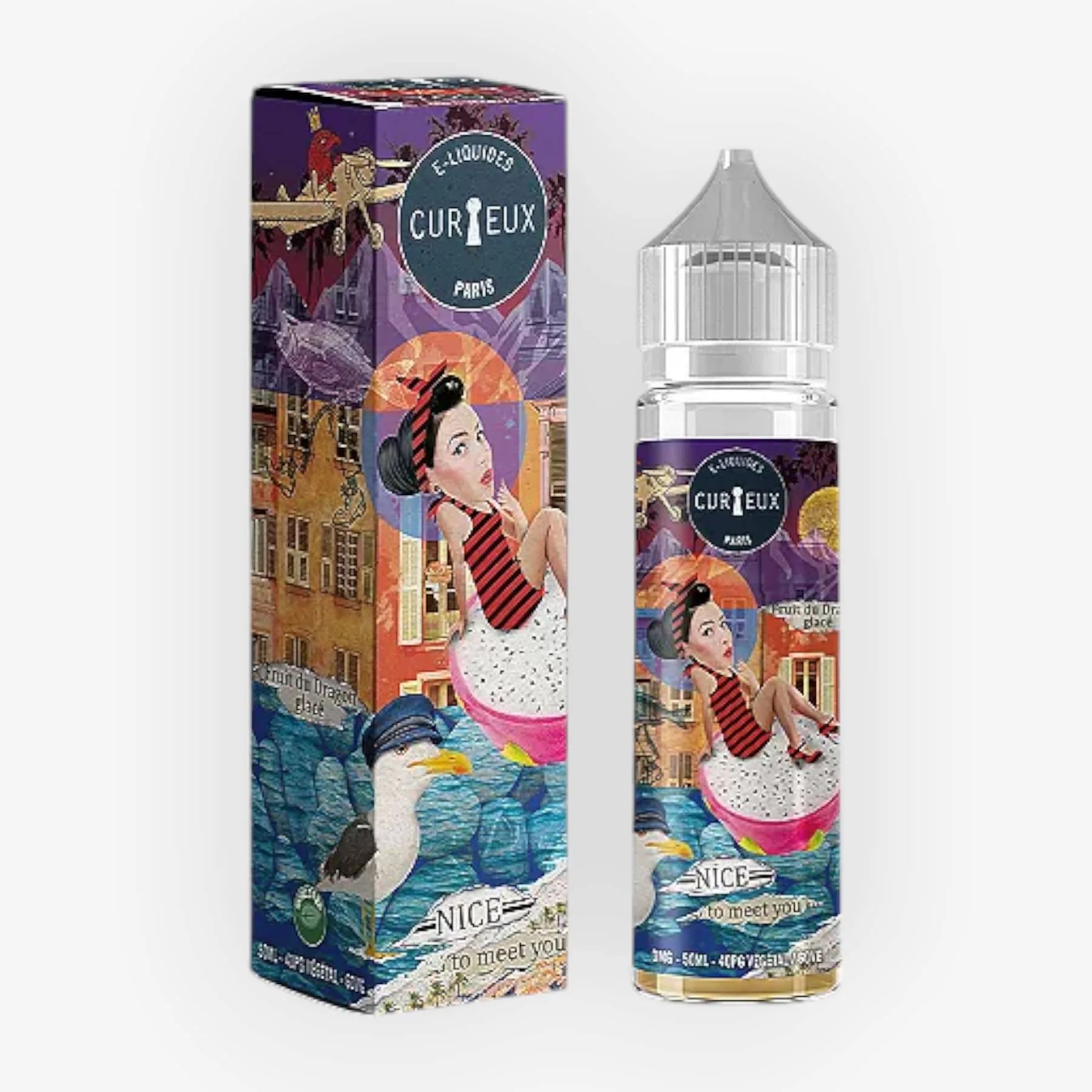 E-liquide Nice To Meet You 50 mL - Hexagone (Curieux) — Curieux - Edition Hexagone