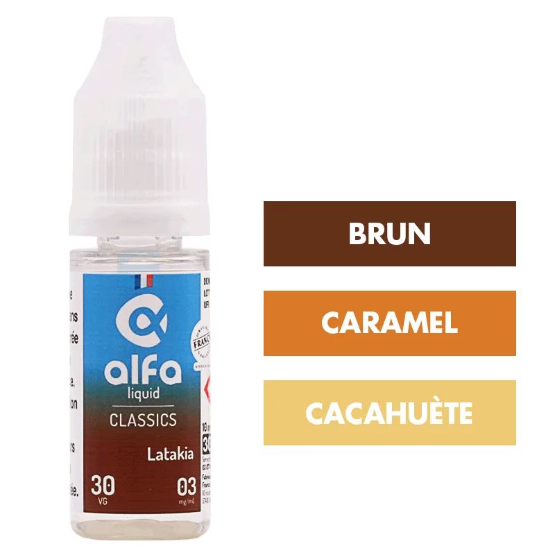 E-liquide Latakia (30 VG) 10 mL - Alfaliquid — Alfaliquid - 30VG