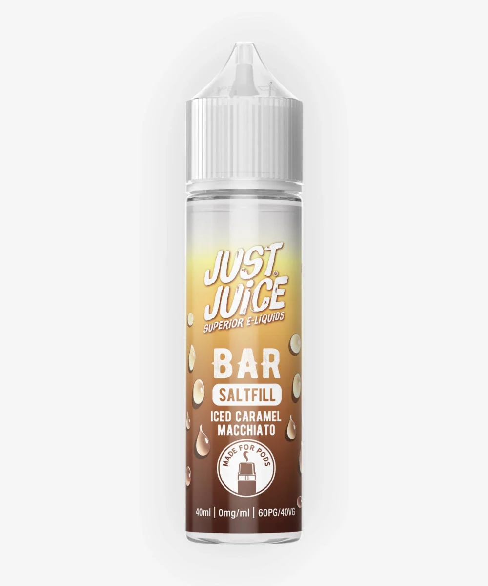E-liquide Iced Caramel Macchiato 40 mL - Bar Saltfill (Just Juice)
