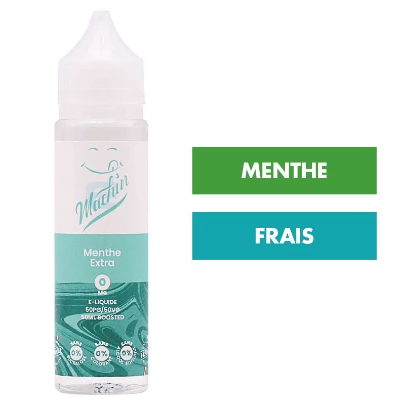E-liquide Menthe Extra 50 mL - Machin — Savourea - Machin