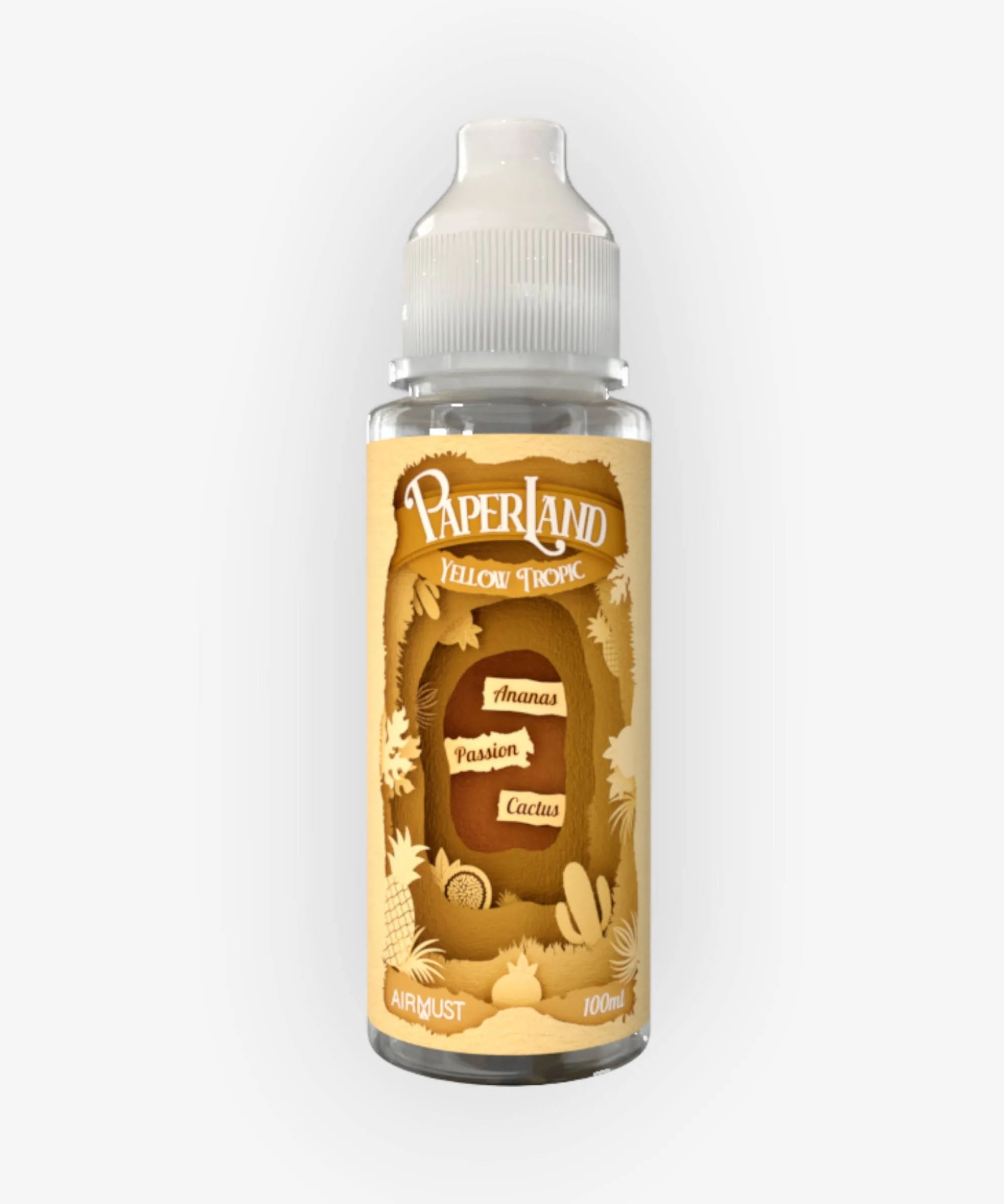 E-liquide Yellow Tropic 100 mL - Paperland Airmust — Airmust - Paperland